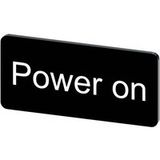 Siemens 3SU1900-0AC16-0DG0 3SU19000AC160DG0 Plaque signalétique Avec protection anti-rotation (l x L) 27 mm x 12.5 mm Noir 10 pièce(s) Pièce