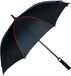 Black & Match IMBRETEX SAS Paraplu Black & Match Unisex Zwart/Oranje Automatisch 105 cm