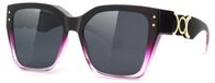 Omgoods - Lunettes de soleil vintage polarisées surdimensionnées pour porteurs de lunettes