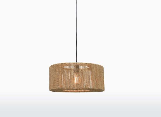 GOOD&MOJO Iguazu Hanglamp - Jute - Ø50cm - Bruin
