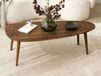 SWEENY Table basse 115 cm noyer