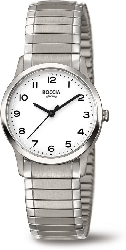 Boccia Titanium 3287.01 horloge - Titanium - Zilverkleurig - 29 mm