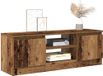 Maison Exclusive - meuble TV, aspect bois vieilli, 102x30x36 cm, panneau de particules