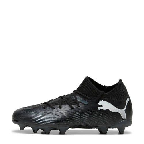 Puma Future 7 Match FG/AG Jr. voetbalschoenen zwart/wit
