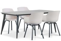 Lifestyle Garden Furniture Lifestyle Salina/Vienna 180 cm dining tuinset 5-delig
