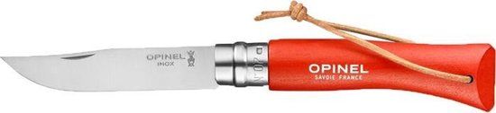 Opinel No 07 Zakmes Colorama - Oranje - RVS - Vouwmes