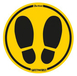 Tarifold Warning Mat Footsteps (Ø 500 mm)