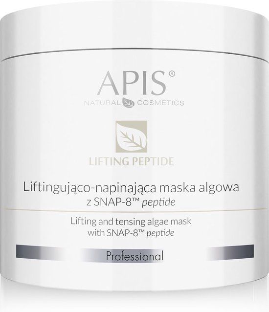 APIS NATURAL COSMETICS Lifting Peptide liftend en verstrakkend algenmasker met SNAP-8™ peptide 200g