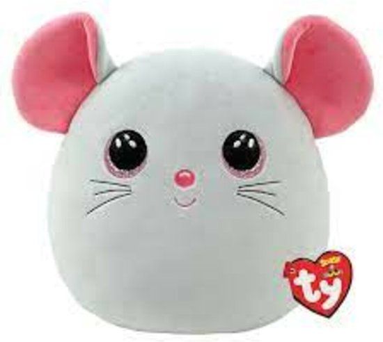 TY Squish a Boo Catnip Mouse 31 cm