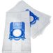Electrolux 5x Sacs Compatible Avec Ergobox Xxl Tt11, Tt12, Tt14 Aspirateur - Microfibres Non Tissées, 28,8cm X 17,1cm, Blanc - Vhbw