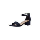 Tamaris Sandalen met riem marine