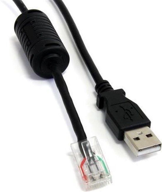 StarTech.com USBUPS06 USB-kabel - Zwart