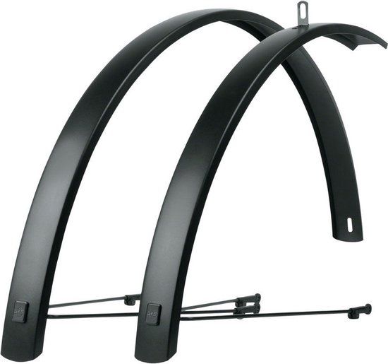 SKS Edge - Spatbordenset - 28 inch - 56 mm - Aluminium - Zwart