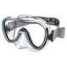 SEAC Sunrise, ansiktsmask i härdat glas för dykning och snorkling med 3D-spänne