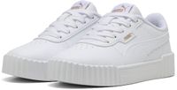 PUMA Carina 3.0 PS Meisjes Sneakers - PUMA White-PUMA Gold