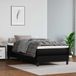 vidaXL Boxspringbedframe Kunstleer Zwart 90x190 cm