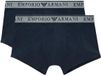Emporio Armani 111769-4f720 Boxershorts voor heren, marineblauw, maat S