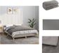 vidaXL Verzwaringsdeken met hoes 120x180 cm 9 kg stof grijs