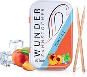 Wunder Zahnstocker Wonder Tandenstokers Box Perzik