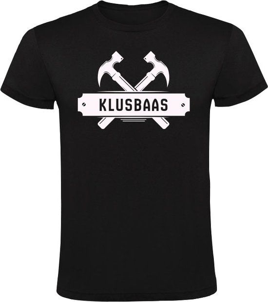 Sol's Klusbaas Heren T-shirt - Zwart - Maat M - Katoen