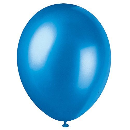 Unique Unieke partij latex pak van 72 12" - Pack of 50 - Kosmisch Blauw