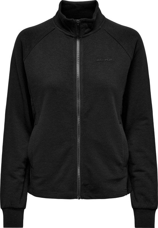 ONLY PLAY Zip Vest Vrouwen - Maat XS - Zwart