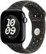 Apple Nike Sport Band pour l'Apple Watch | 38/40/41/42 mm - Taille M/L - Noir minuit