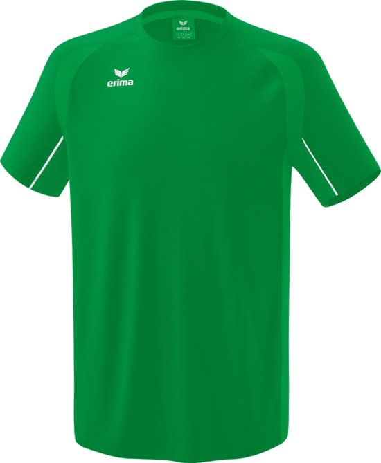 Erima Liga Star Training T-Shirt Kinderen - Smaragd / Wit - Maat 104