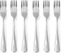 HENDI Dessertvorken – Profi Line – Hoogglans – Roestvast staal – 186 mm – Set van 6