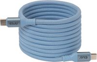 Club 3D USB-C Magnetic-Coil 240W PD3.1 Blauwe Kabel 2m