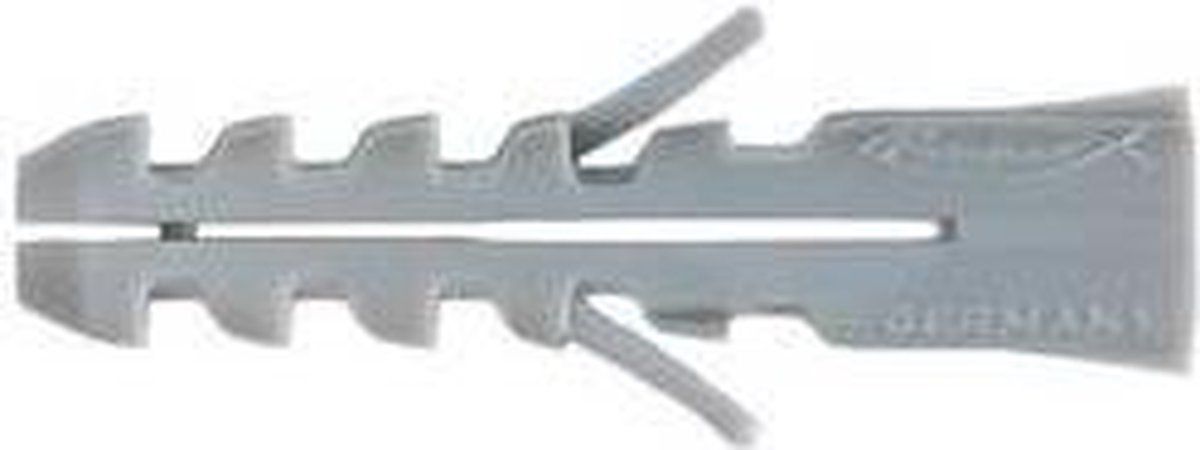 Fischer S 6 DP - spreidplug met dubbele spreiding - 200 stuks - 50125