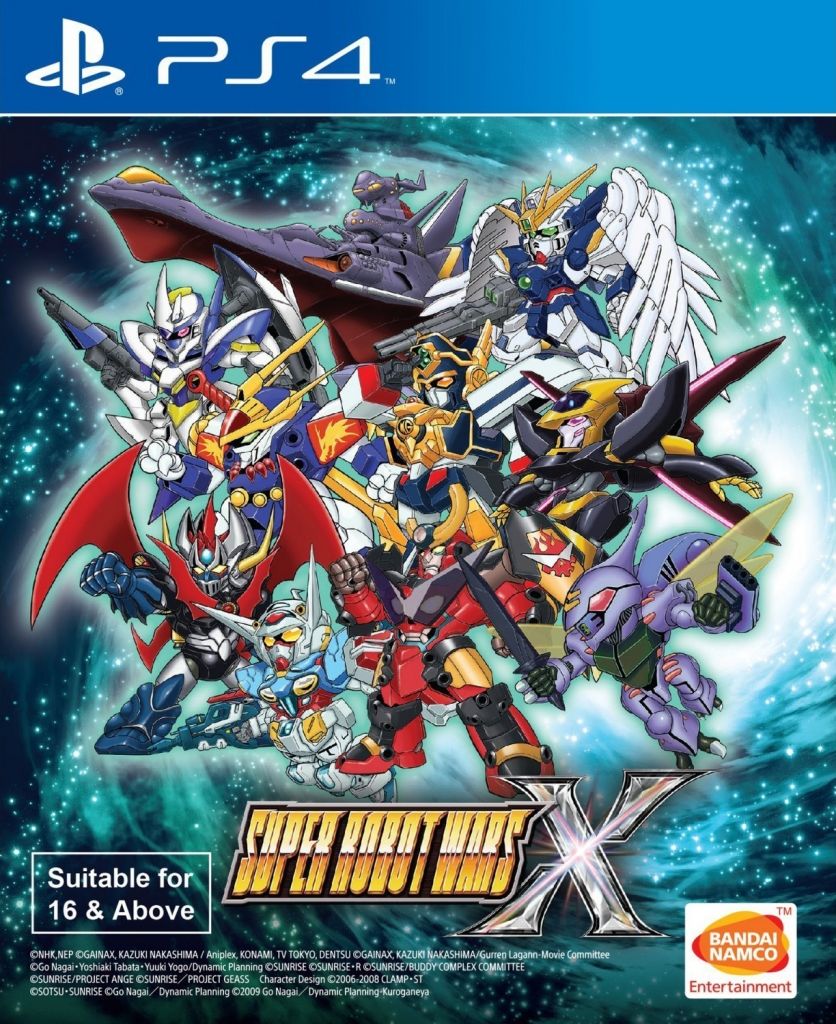Namco Bandai Super Robot Wars X - PlayStation 4 - Asia Version