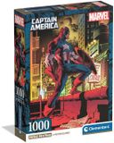 Clementoni Puzzle 1000 pièces Captain America Marvel Compact Box