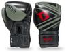 Booster Bokshandschoenen V10 Leer Zwart/Grijs 14 oz
