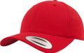 Flexfit Curved Classic Snapback Pet Rood