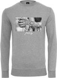 Mister Tee - Pray 2.0 Crewneck sweater/trui - L - Grijs