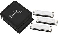 Fender Blues Deluxe Harmonica 3-Pack - 0885978428830