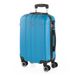 ITACA - Valise Cabine 55x35x20 Rigide Légère à Roulette 4 Roues Pivotantes avec Combinatie Hangslot Bagage Cabine Idéal pour Voyager en Avion Petite Valise Compacte, Turquoise