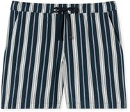 SCHIESSER Mix+Relax loungebroek kort - dames geweven short gestreept meerkleurig
