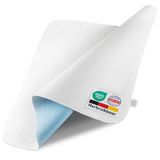 Sensalou Waterdichte Bedonderlegger Herbruikbaar 90x160 cm – Set van 4 Wasbare Incontinentie Onderleggers – Extra Sterke Bescherming voor Kinderen, Volwassenen en Senioren – Tot 2400 ml/m² – OEKO-TEX