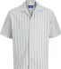Jack & Jones Resort overhemd Relaxed Fit Resort overhemd Blauw Geruit Korte Mouw Polyester/Katoen L