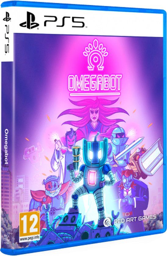 Omegabot - PS5 - Collector's Edition - Red Art Games - 999 copies - Adventure - Blu-ray