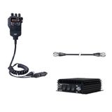 Pakket PNI Escort HP 62 Multi-Standard CB Radio Station Package + RX-TX KL203P Amplifier, AM-FM-SSB, 100 W, 12 V and PNI R50 Cable