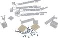 Electrolux Bevestigingskit deur - 140046408146