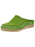 HAFLINGER Pantoufles vertes