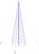 vidaXL LED Kerstboom EKENAS 400 cm 800 LED's Blauw Staal