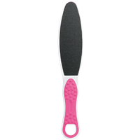 Titania Callus Double Foot File With Soft-Touch Insert, Assorted Colors, Rougher