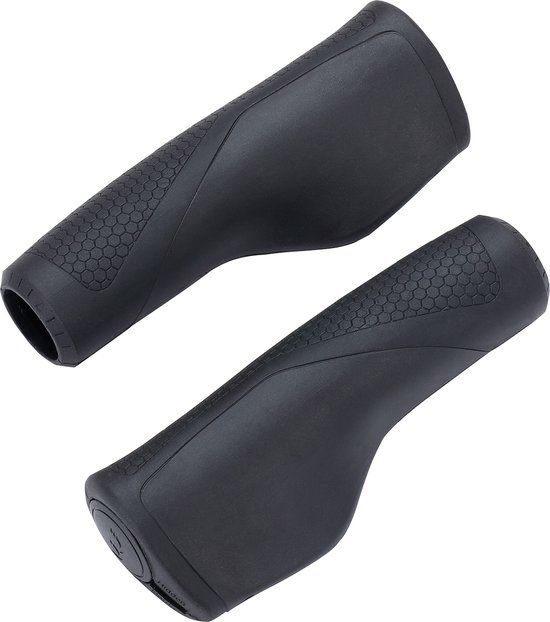 BBB Cycling Ergonomische Fiets Handvatten Mamba - Fiets Handvaten E-Bike & Stadsfiets - 130mm - Zwart - BHG-100
