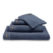 Vandyck Home Uni Blue Ink Serviette d'invité 30x50
