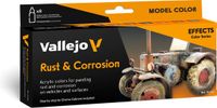 Vallejo Model Color Roest en Corrosie Acrylverf Set 8x18ml